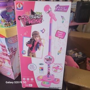 Pink Sing-Along Microphone for Kids